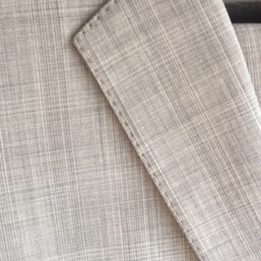 Versace Collection grey suit.